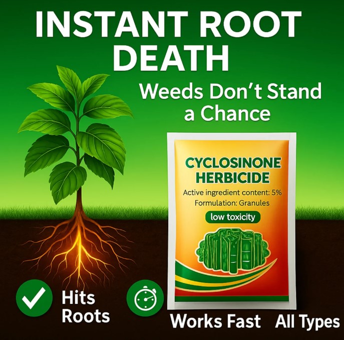 Cyclosinone Herbicide Granules